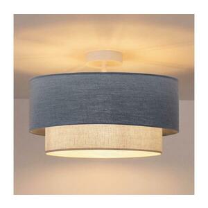 Brilagi - BOHO ECO LED felületre szerelhető csillár 1xE27/10W/230V Ø 40 cm kék/krémszínű 8590828052418 kép