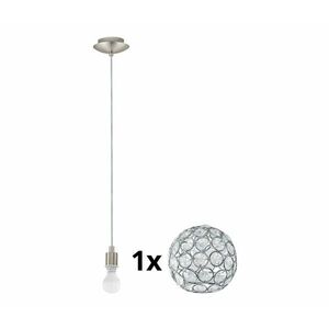 Eglo - LED függeszték MY CHOICE 1xE14/4W/230V króm 1xEG31117+1xEG92867 kép