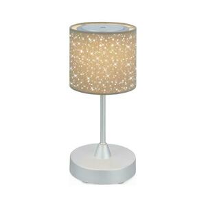 Brilo - LED tölthető asztali lámpa LOLE LED/3W/5V IP44 ezüst 7443-011 kép