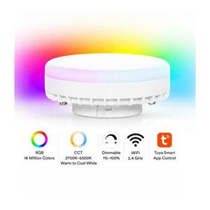NEO 07816L - LED RGB+CCT fényerőszabályozható izzó GX53/8W/230V Wi-Fi Tuya 07816L kép
