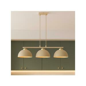 Brilagi - Kábeles csillár MOON 3xE27/60W/230V bézs/arany 86-008B kép
