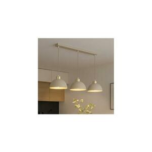 Brilagi - Kábeles csillár MOON 3xE27/60W/230V bézs/arany 86-005B kép