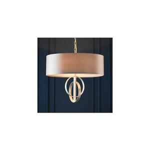 Endon 95216 - Láncos csillár 3xE27/10W/230V átmérő 60 cm, szürke 95216 kép