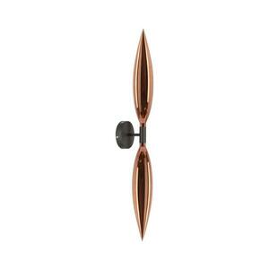 Fali lámpa NORDIC 2xG9/5W/230V fekete/réz 22-55149 kép