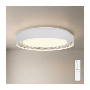 Brilagi - dimmelhető LED mennyezeti lámpa WALDO LED/48W/230V Ø 40 cm fehér/ezüst + távirányító WO800-OEM48-40-WHT kép