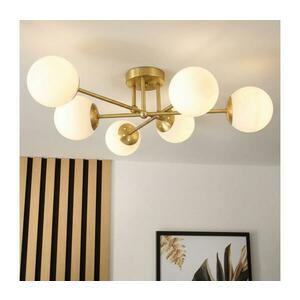 Brilagi - MALIVA felületre szerelt csillár 6xE14/15W/230V arany/fehér 8590828080480 kép