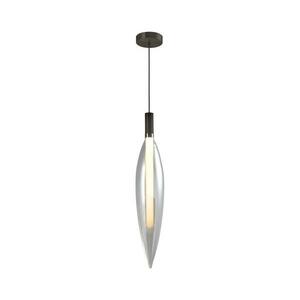 NORDIC kábeles függeszték 1xG9/5W/230V fekete/átlátszó 31-51349 kép