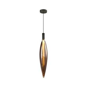 NORDIC kábeles csillár 1xG9/5W/230V fekete/réz 31-51325 kép