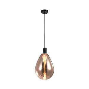 Kábeles csillár DENSO 1xG9/5W/230V átm. 20 cm réz/fekete 31-51356 kép
