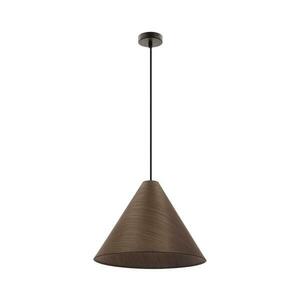 Kábelre szerelt CONO függőlámpa 1xE27/40W/230V mahagóni furnér 31-37886 kép