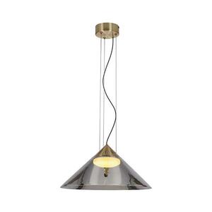 PRESTO kábeles csillár 1xGX53/10W/230V, átm. 42 cm, arany/füstszürke 31-51066 kép