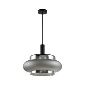 BRIZI kábeles függőlámpa 1xE27/40W/230V szürke/füstszínű 31-51516 kép