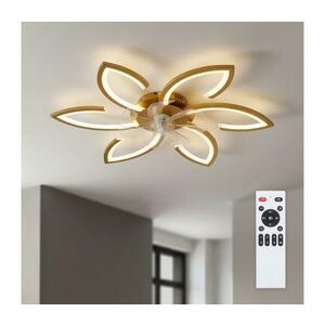 Brilagi - LED fényerőszabályozható mennyezeti látor LED/34W/230V Ø 78 cm arany + távirányító WF-OSD-027 kép