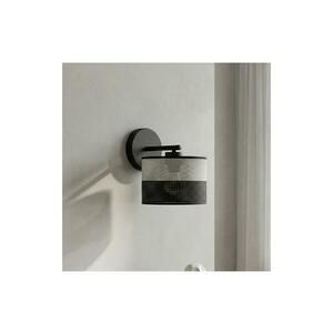 EMIBIG Fali lámpa KARBON 1xE27/15W/230V fekete/szürke 1652/K1 kép