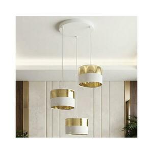 EMIBIG LUX kábeles csillár 3xE27/15W/230V fehér/arany 1650/3PREM kép