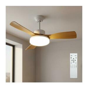 Brilagi - Fényerőszabályozható mennyezeti látor LED/34W/230V 106 cm fehér/barna + távirányító WF-OSD-187 kép
