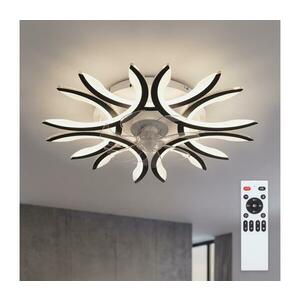 Brilagi - Fényerőszabályozható LED mennyezeti látor LED/70W/230V átm. 76 cm fekete + távirányító WF-OSD-120-BLK kép