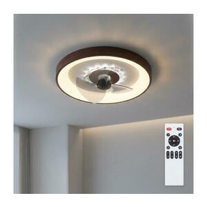 Brilagi - LED dimmelhető mennyezeti látor LED/34W/230V átm. 46 cm barna + távirányító WF-OSD-157 kép