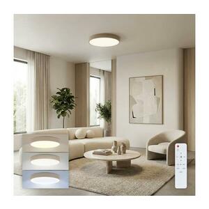 Brilagi - Dimmelhető LED mennyezeti lámpa POOL LED/50W/230V Ø 40 cm bézs + távirányító WO800-OEM46-40-REM kép