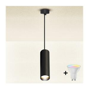 Brilagi - LED dimmelhető függeszték zsinóron SELE 1xGU10/4, 8W/230V fekete BG1382+AI2382 kép