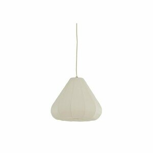 Krémszínű függőlámpa papír búrával ø 10 cm Sarella – Light & Living kép
