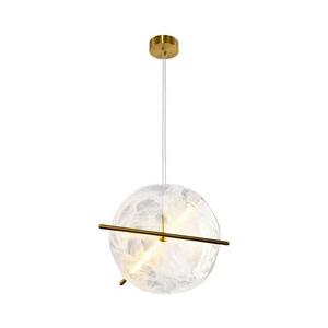 LED csillár kábelen RELAX LED/15W/230V arany/fehér 31-50816 kép