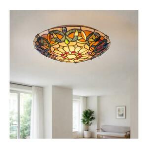 Brilagi - Tiffany-stílusú vitrázs mennyezeti lámpa LUISA 2xE27/60W/230V Ø 40 cm 63072 kép