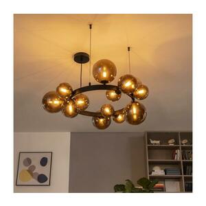 Brilagi - LED csillár kábelen MILLA 15xG9/3W/230V barna/füstbarna 6010-15CC kép