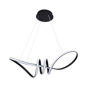 Kábelen függesztett LED csillár FLAVIA LED/44W/230V fekete 331847 kép