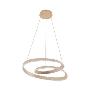 LED csillár kábelen GLOW LED/75W/230V 4000K Ø60 cm arany 338044 kép