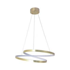 LED kábeles csillár ZEFIRA, 40 W, 230 V, 4000 K, Ø 50 cm, arany 328052 kép
