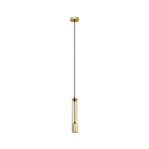 LED Csillár zsinóron BARS 1xGU10/4, 8W/230V arany W-KM 1115/1 GO kép