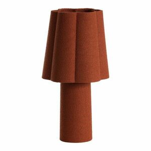 Téglavörös asztali lámpa textil búrával (magasság 50 cm) Musaby – Light & Living kép