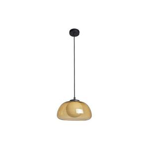 PND-54637-1-BK-YLL-Kábeles függőlámpa AINALE 1xG9/7W/230V fekete/füstbarna PND-54637-1-BK-YLL kép