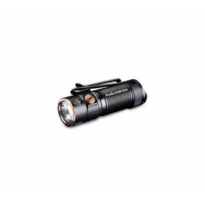 Fenix E18RV20800 - LED-fényerőszabályozású, USB-vel tölthető zseblámpa, 800 mAh, IP68, 1200 lm, 200 óra, fekete E18RV20800 kép