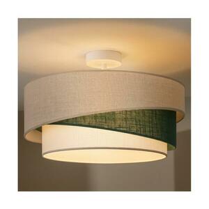 Brilagi - Felületre szerelt csillár ARROW 1xE27/60W/230V átm. 45 cm bézs/zöld/fehér 8590828052890 kép