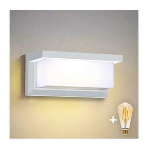 Brilagi - LED dimmelhető kültéri fali lámpa BRICKY 1xE27/6W/230V 2700-6500K IP54 fehér BG1697+AI0601 kép