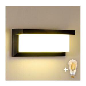 Brilagi - LED dimmelhető kültéri fali lámpa BRICKY 1xE27/6W/230V 2700-6500K IP54 fekete BG1024+AI0601 kép