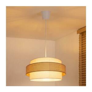 Brilagi - SPACE kábeles függőlámpa 1xE27/60W/230V Ø 40 cm bézs/krém 8590828052623 kép