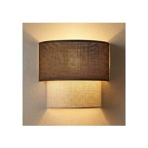 Brilagi - LED fali lámpa BOHO ECO 1xE27/10W/230V barna/krémszínű 8590828052777 kép