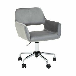 Szürke kárpitozott irodai szék Brent – Premier Housewares kép