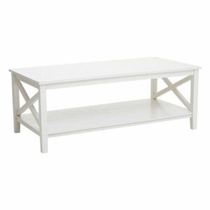 Fehér dohányzóasztal 60x120 cm Heritage – Premier Housewares kép