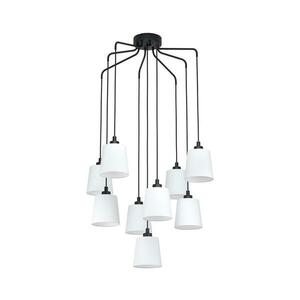 Eglo 39738 - Csillár zsinóron BERNABETTA 9xE27/40W/230V fehér 39738 kép