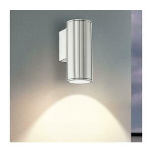Eglo 33581 - Dimmelhető RGBW LED kültéri fali lámpa RIGA 1xGU10/5W/230V IP44 matt króm 33581 kép