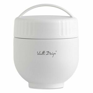 Fehér rozsdamentes acél ételtartó termosz 680 ml Fuori – Vialli Design kép