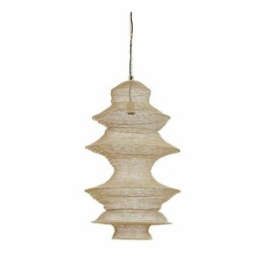 Bézs fém függőlámpa Nakisha – Light & Living kép