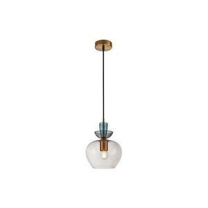 PND-31882-1-GD-PK - FANDA kábeles függőlámpa 1xE27/40W/230V arany/füstszürke PND-31882-1-GD-PK kép