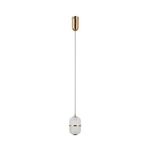 PND-34375-1-HBR - LED függőlámpa zsinóron ALANI LED/6W/230V 3000K arany PND-34375-1-HBR kép