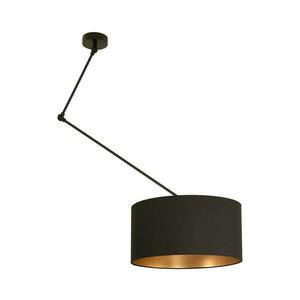 GORTA LED állítható rúdra szerelhető csillár 1xE27/60W/230V, fekete/arany H0295 kép