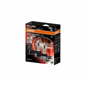 2 db-os szett: NIGHT BREAKER SMART H11 LED autóizzó PGJ19-2/14W/12V 6000K - Osram 64211DWNBSM-ECE-2HB kép